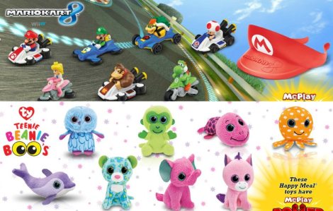 2014 Mario Kart 8/Teenie Beanie Boos promotion toys. Credit: gamespot.com